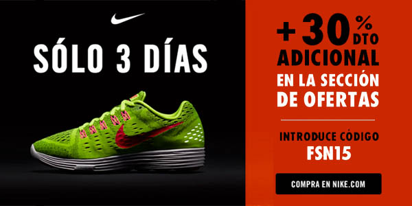 cupones de nike outlet