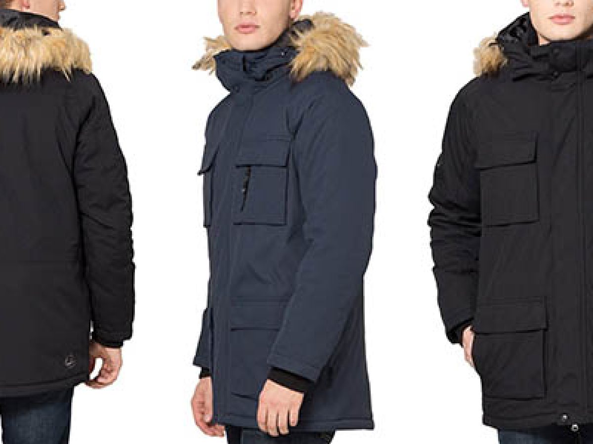 parka hombre capucha pelo Big sale - OFF 62%