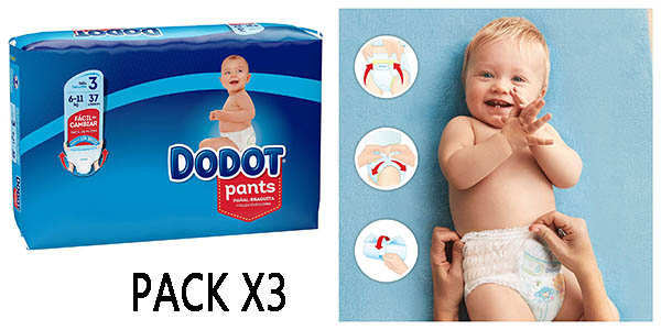pañales dodot 3x2