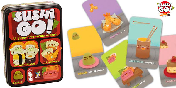 Resultat d'imatges de sushi go juego