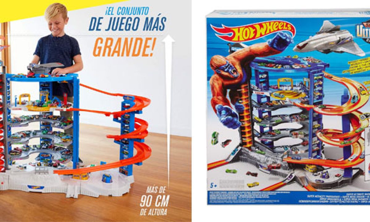 hot wheels mega garage carrefour