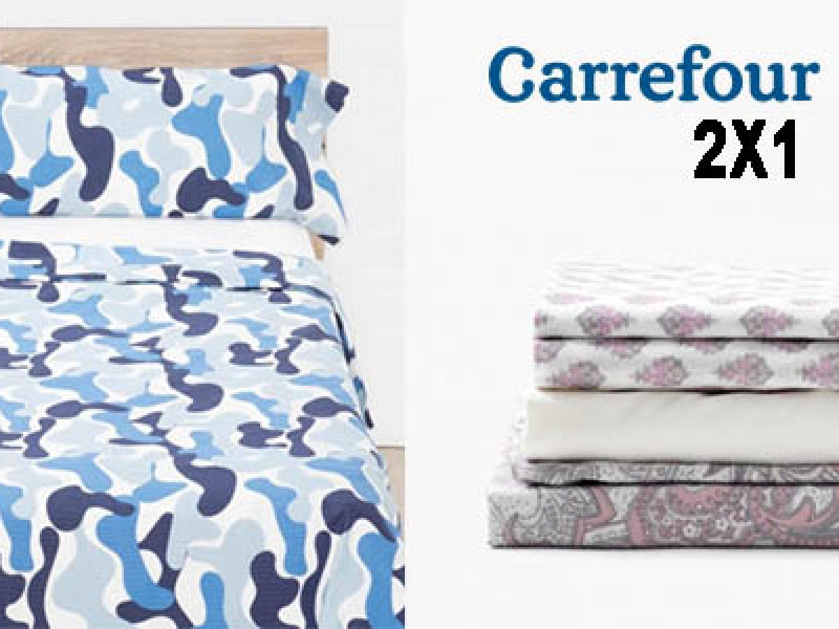 sabanas 2 plazas carrefour