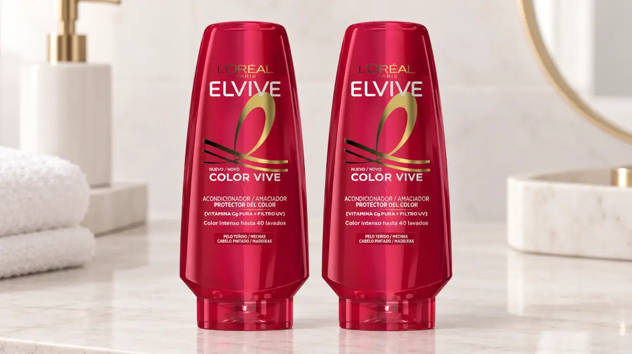 Pack x2 Acondicionador protector L'Oréal Paris Elvive Color Vive de 300 ml