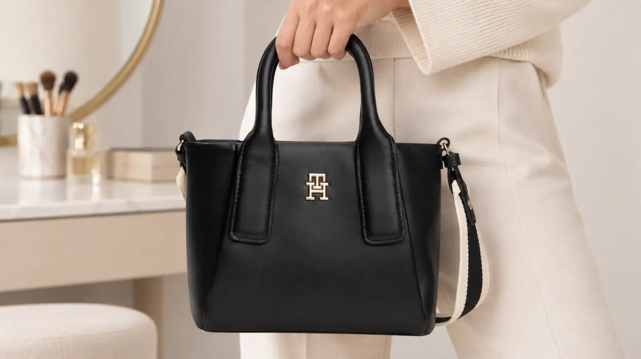 Bolso tote Tommy Hilfiger Essential Mini con correa desmontable para mujer