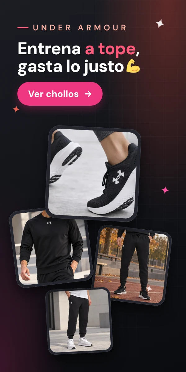 Chollos Under Armour: entrena a tope, gasta lo justo