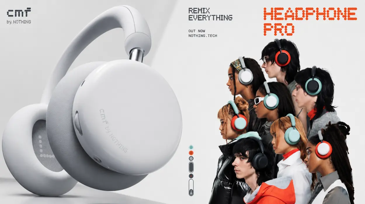 CMF Headphone Pro: auriculares Bluetooth con 100h de batería, Hi-Res LDAC y cancelación de ruido activa