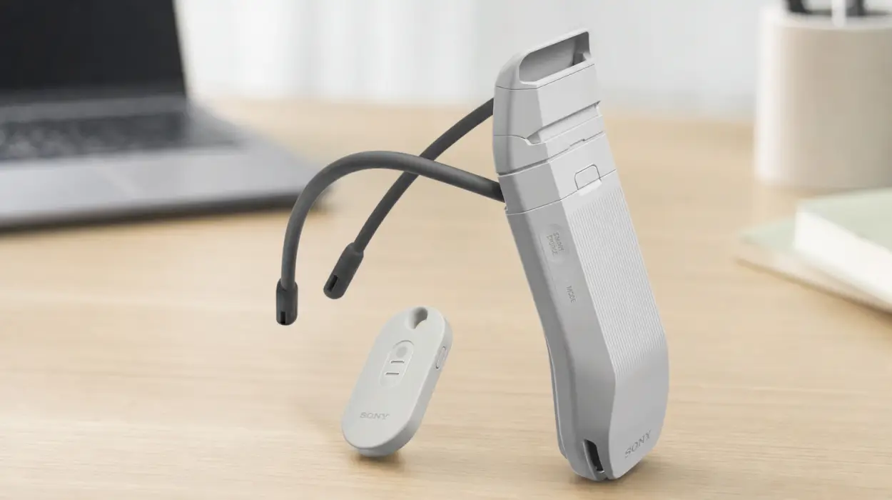 Ríete de la ola de calor llevando contigo este aire acondicionado personal Sony Reon Pocket Pro Plus