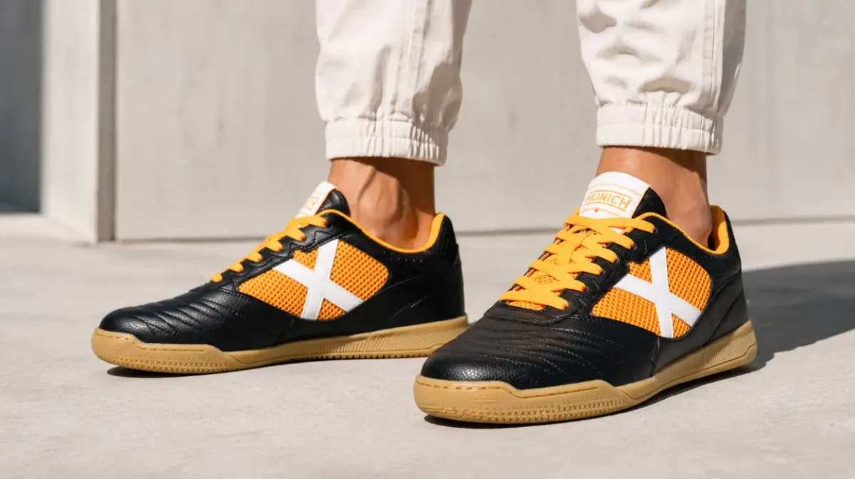 Zapatillas Munich Debut 08 para hombre: diseño deportivo y llamativo